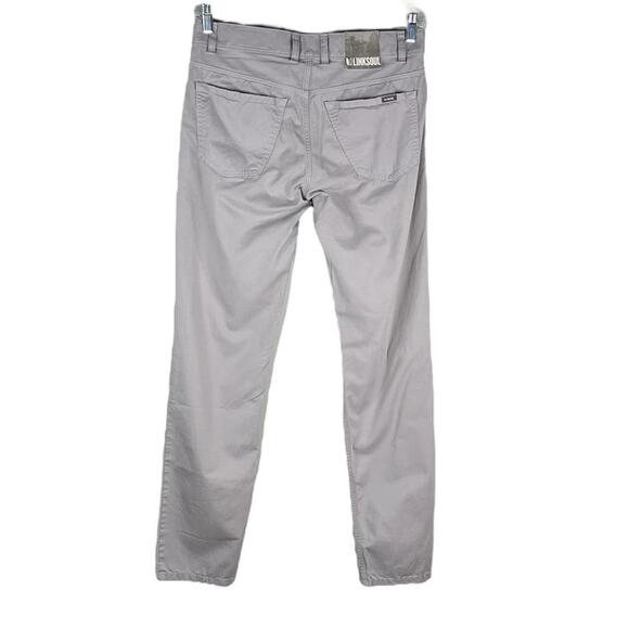 Linksoul Torrey Modern Fit Mens Pants Chino Brook Grey 30R LS6104 New - Picture 5 of 13